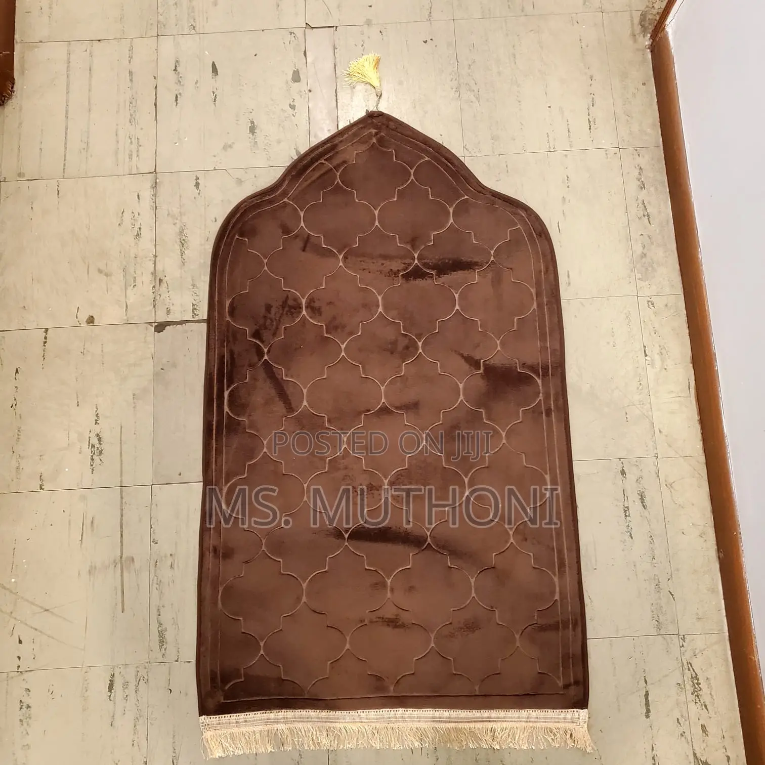 Flannel Muslim Prayer Mat (Big Size- 70cm/110cm)