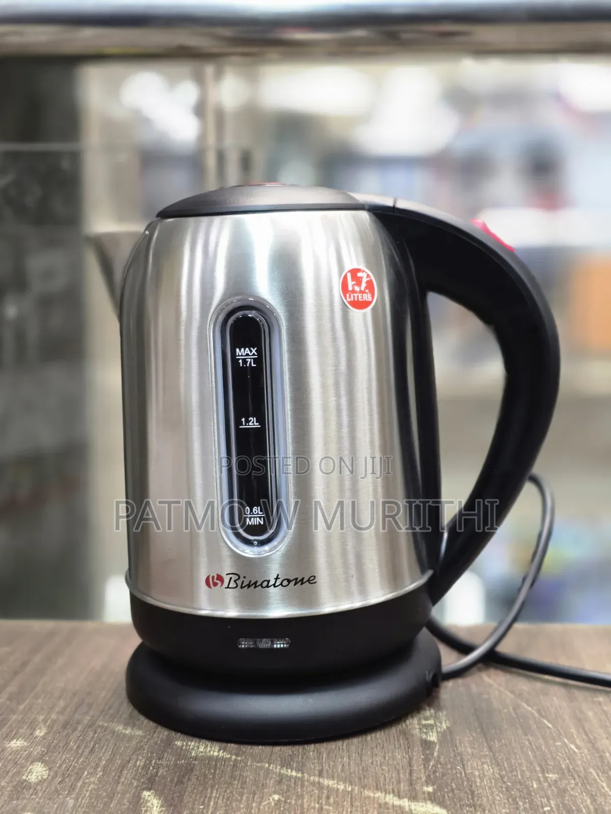 Binatone Electric Kettle 1.7l Stainless Steel