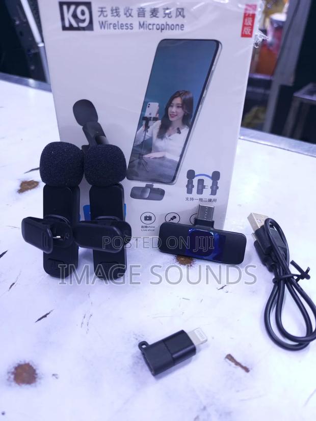 Rechargable Clip-on Wireless Microphone - main view