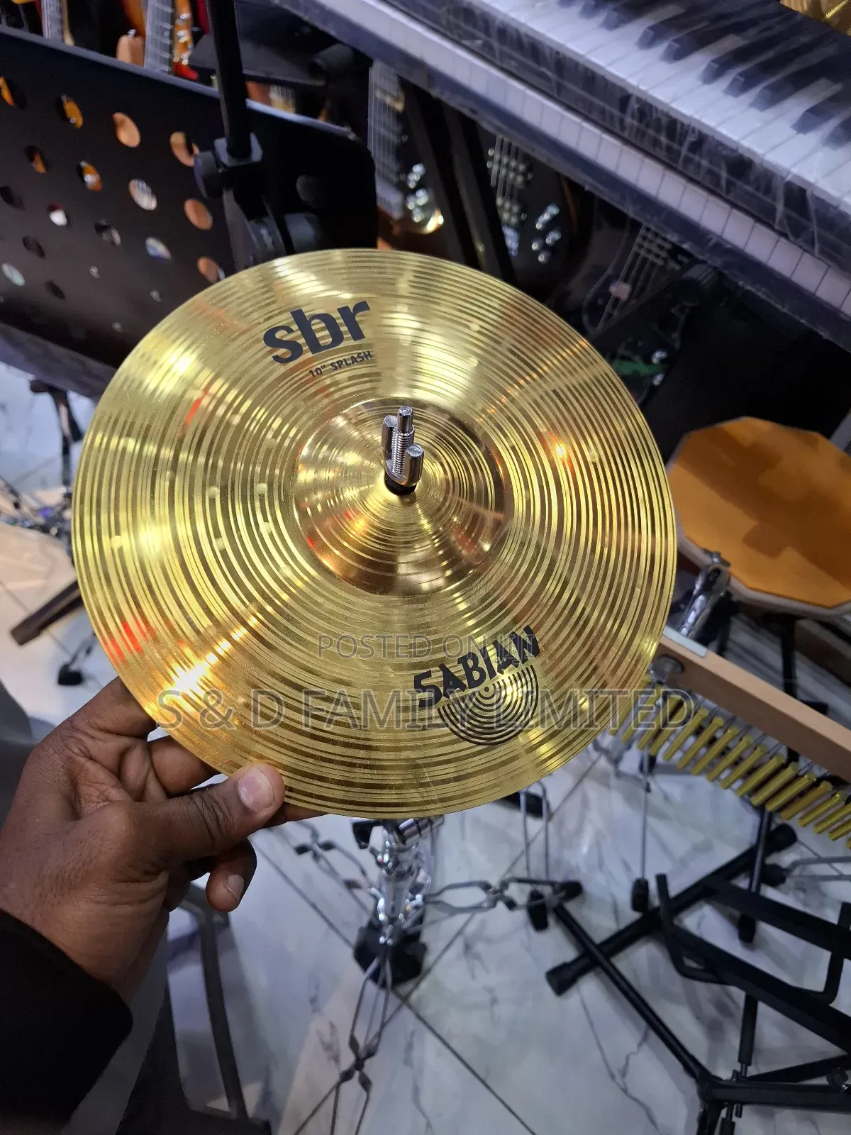 SBR Splash Cymbal