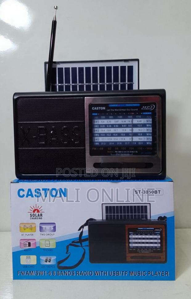 Caston St-3050bt Solar Radio 9-band Bluetooth Mp3 Player - main view