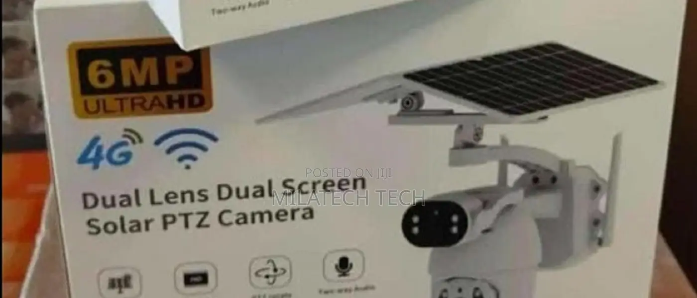 6mp Solar Camera 4g Ubox Autdoor