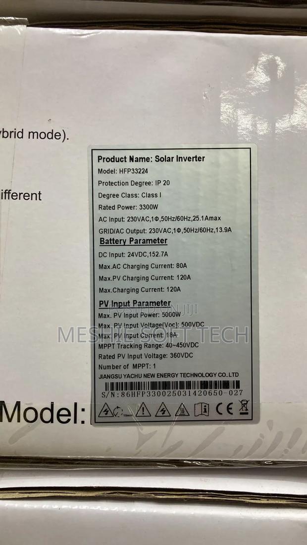 Hybrid Solar Inverter 3.3kw - thumbnail 4