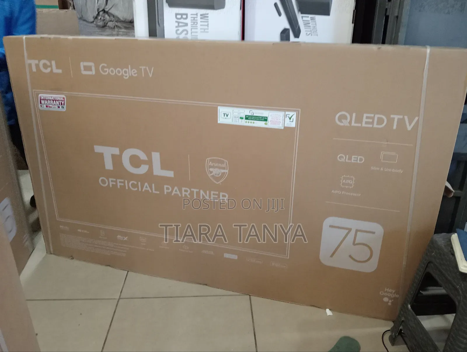 TCL 75" P79k Qled Ultra Hd Frameless Google Tv