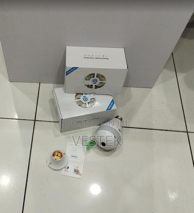 V380 Bulb Light Wireless Panoramic Ip Camera Nanny Camera