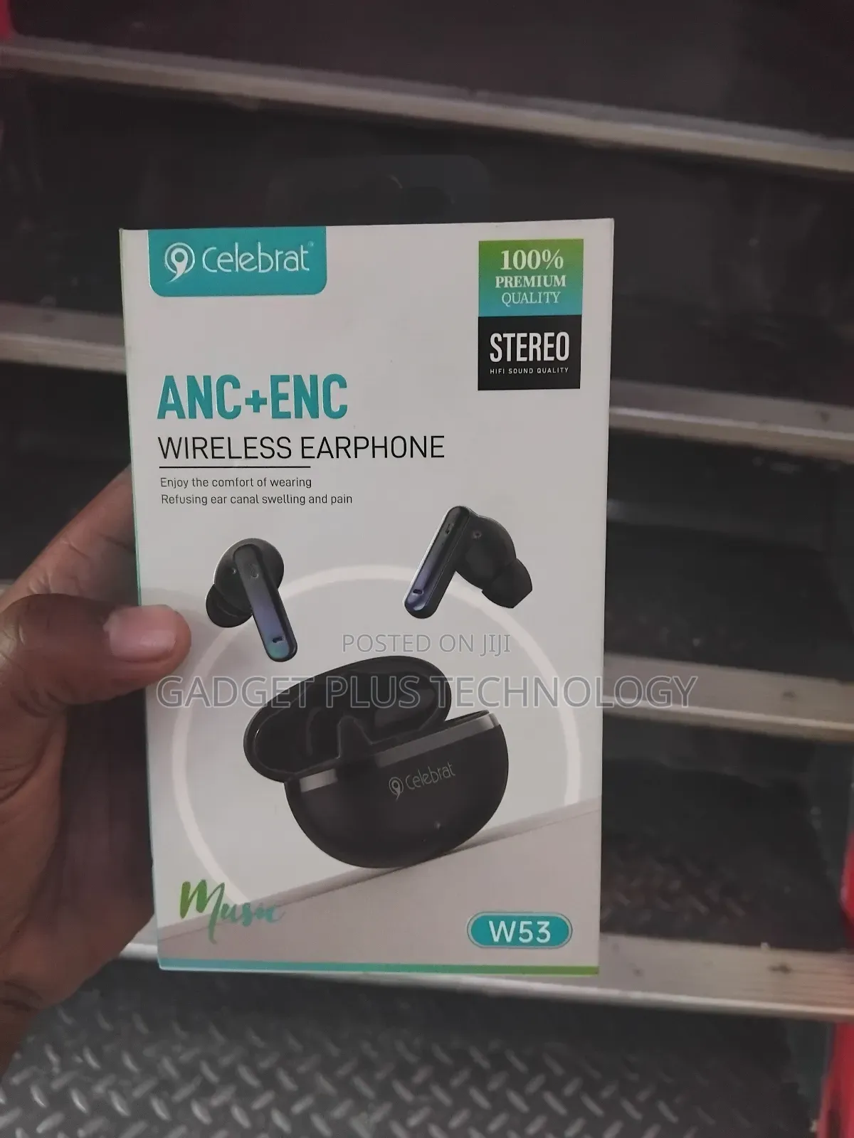 Celebrat Wireless Earphones W53