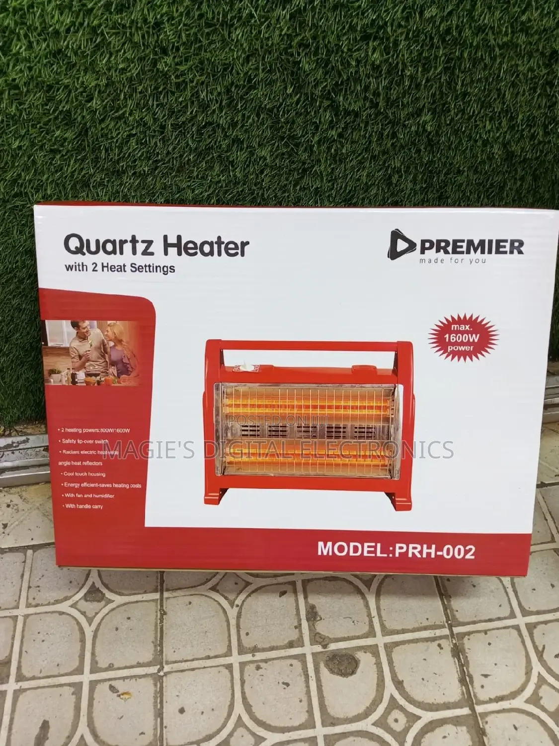 Highly Recommend 1600w Premier Room Heater