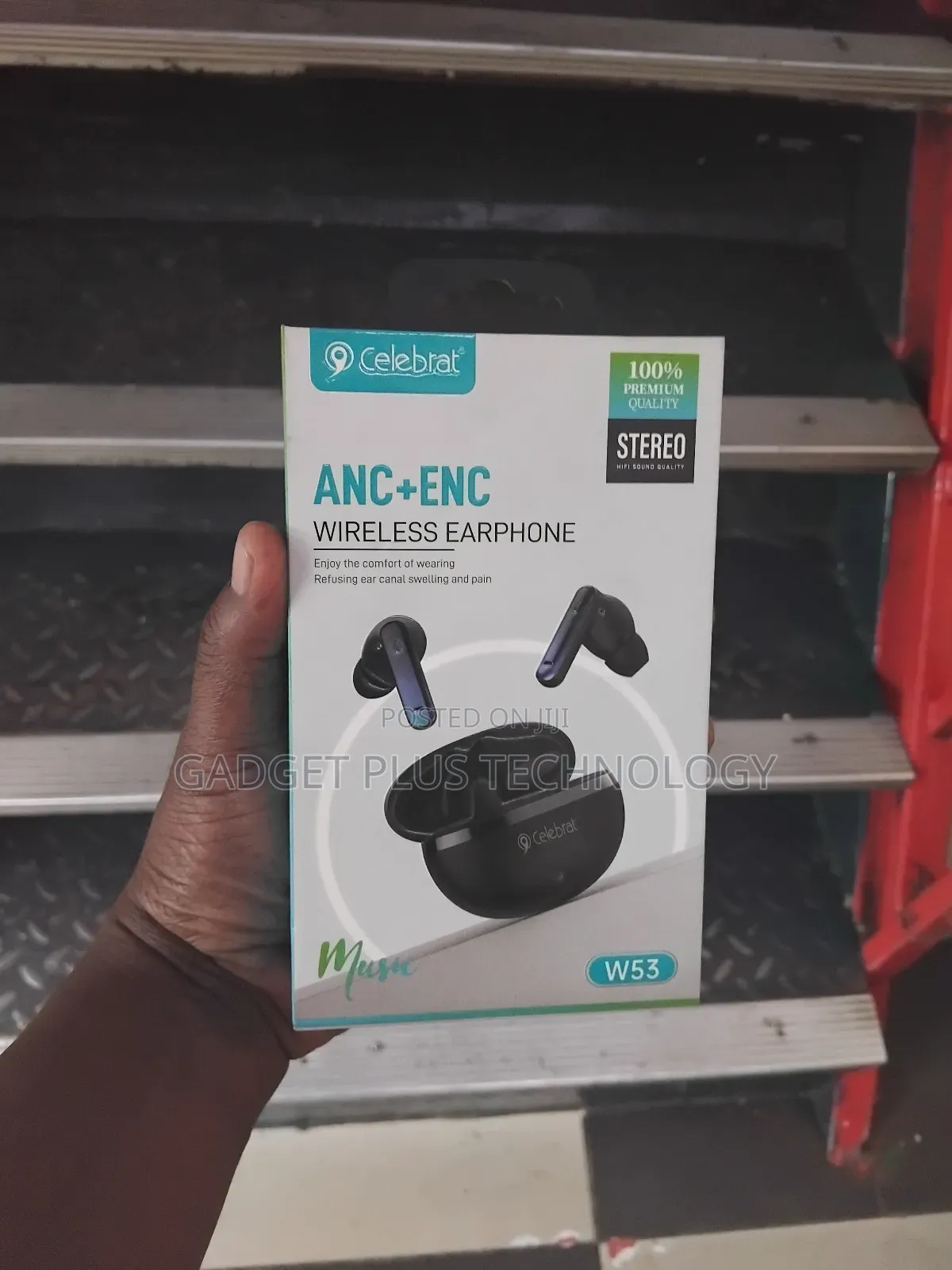 Celebrat Wireless Earphones W53