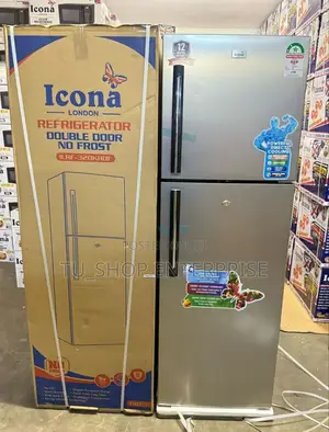 Fridge!!Icona 275 Litres Nofrost Double Door Refrigerator