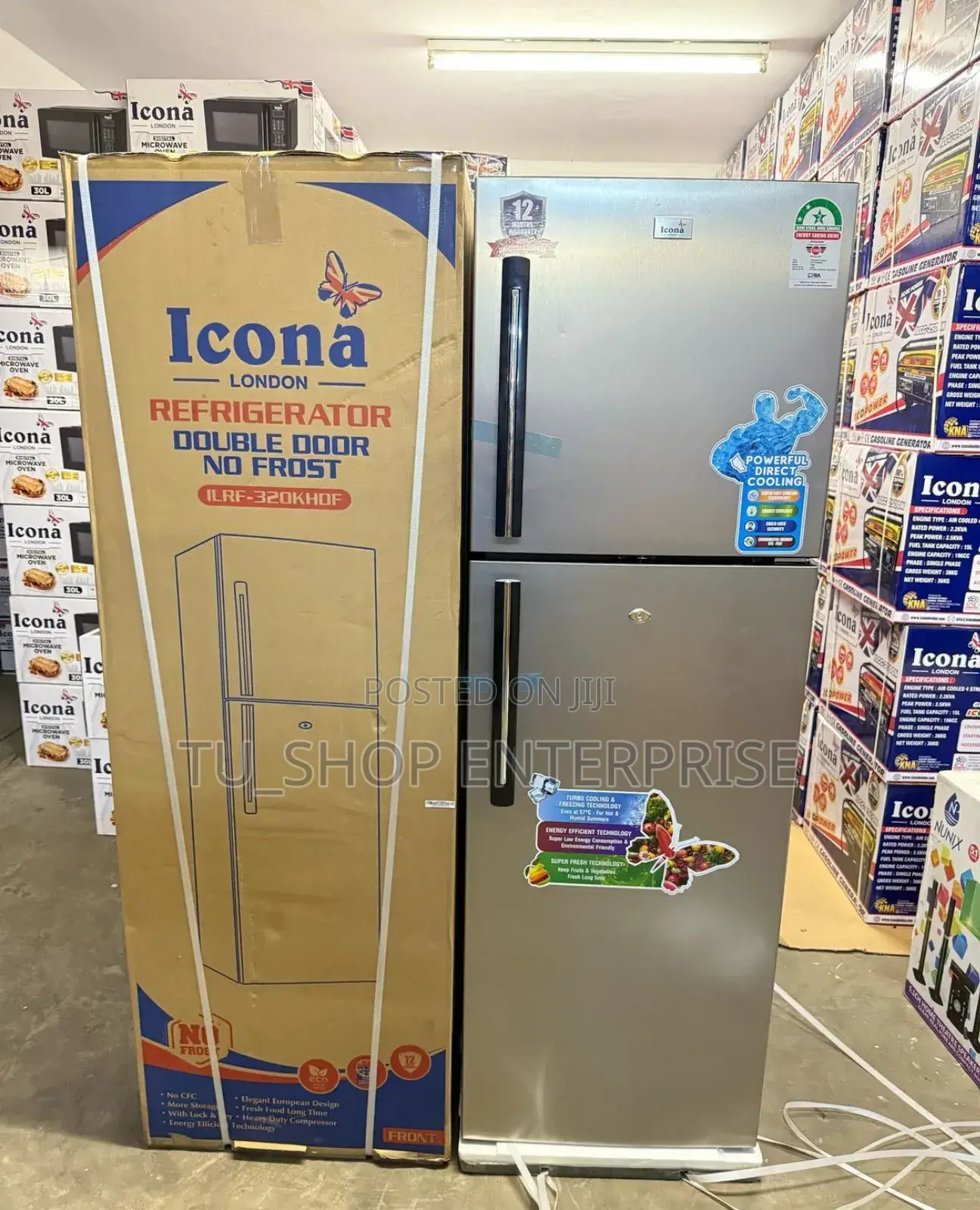275 Litres Nofrost Double Door Refrigerator With Hand