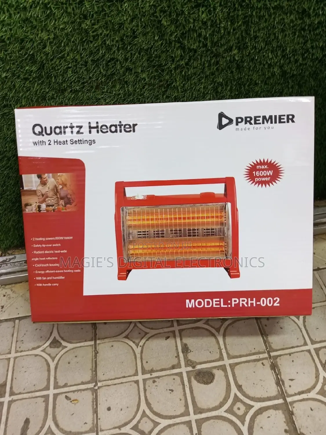 Well Performing 1600w Premier Room Heater