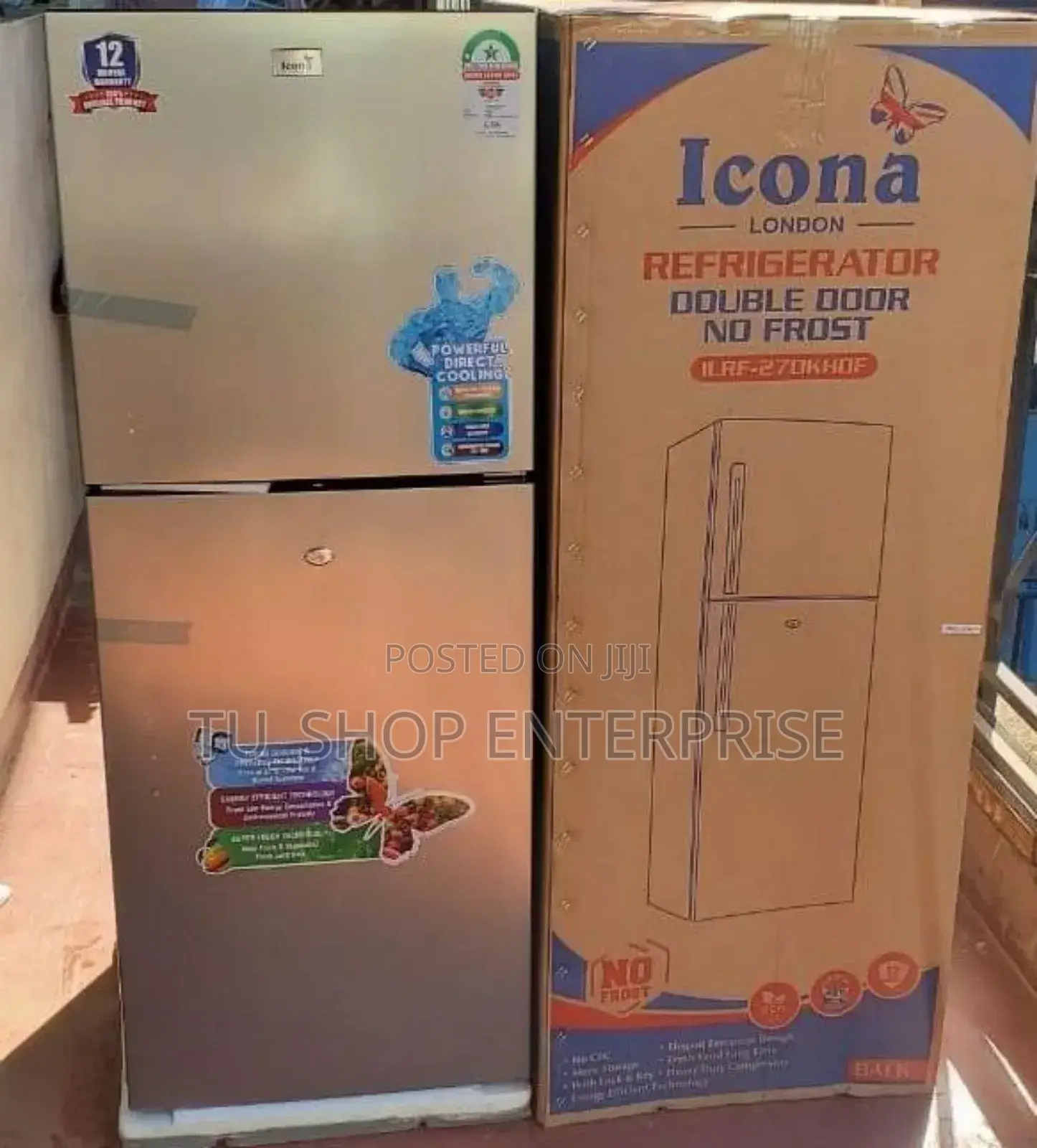 Fridge! Cheapest No Frost
Icona 196 Litres Double Door