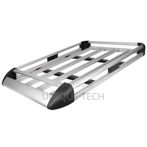 Car Roof Luggage Rack – Strong Frame, Wide Base