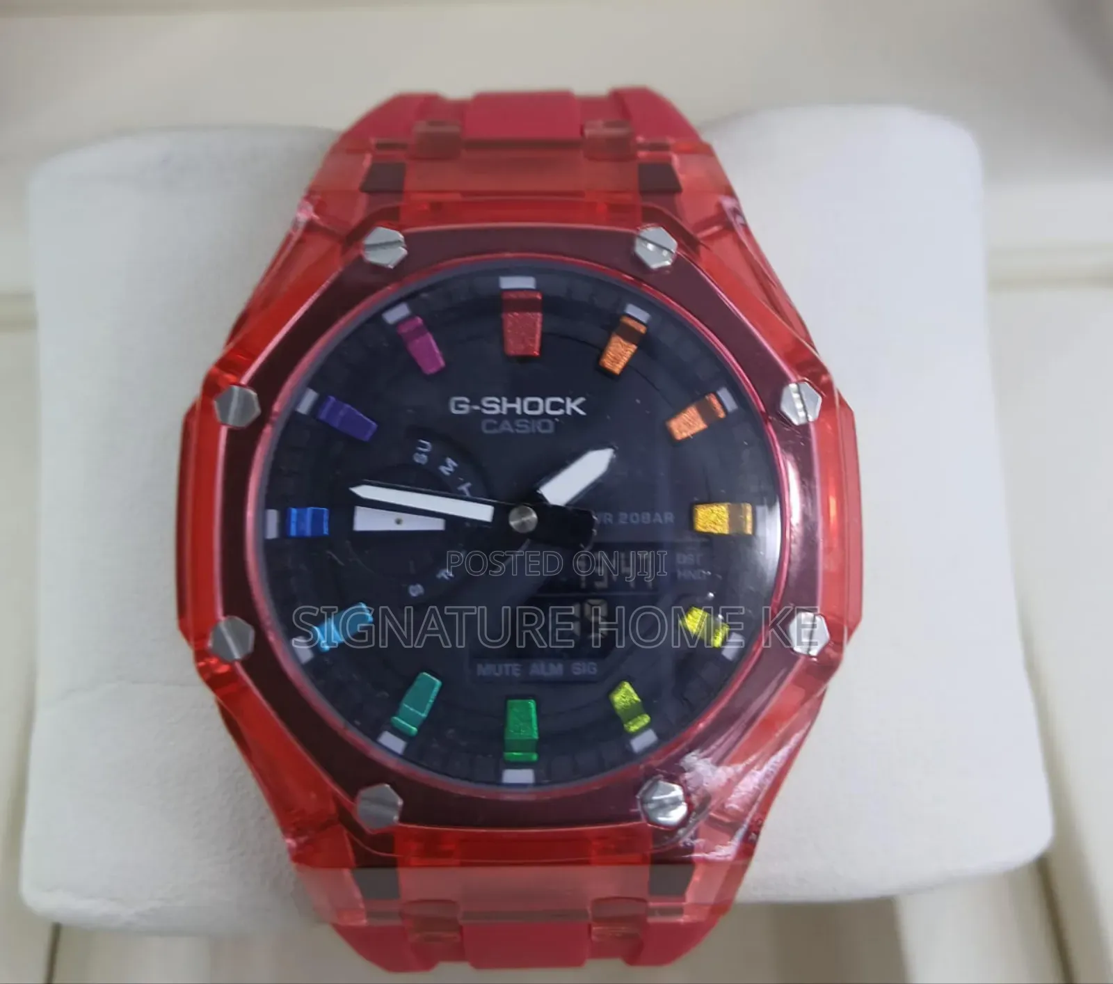 G Shock Rubber Strap Watch
