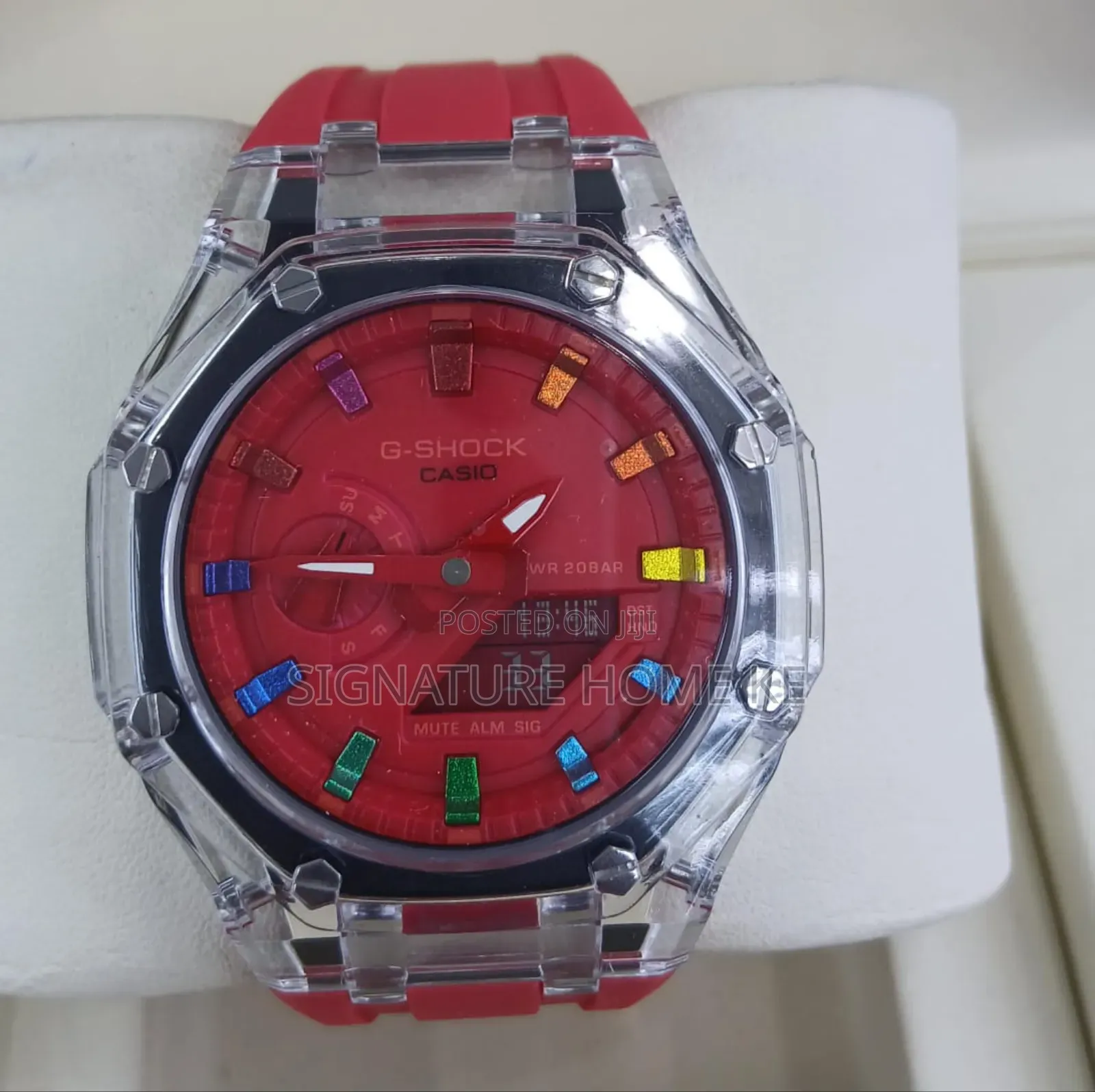 G Shock Rubber Strap Watch