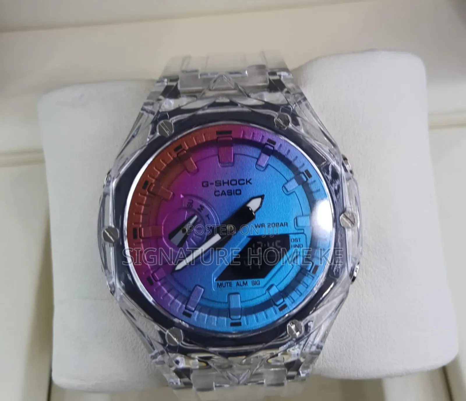 G Shock Rubber Strap Watch