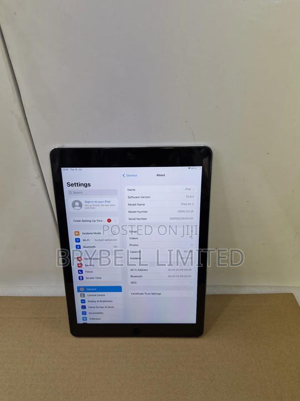 Apple iPad Air 2 64 GB Gray - thumbnail 5