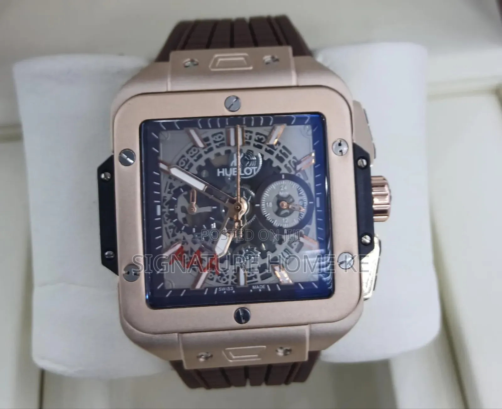 Hublot Rubber Strap Watch