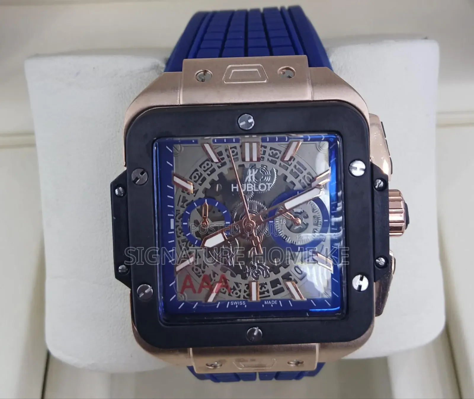 Hublot Rubber Strap Watch