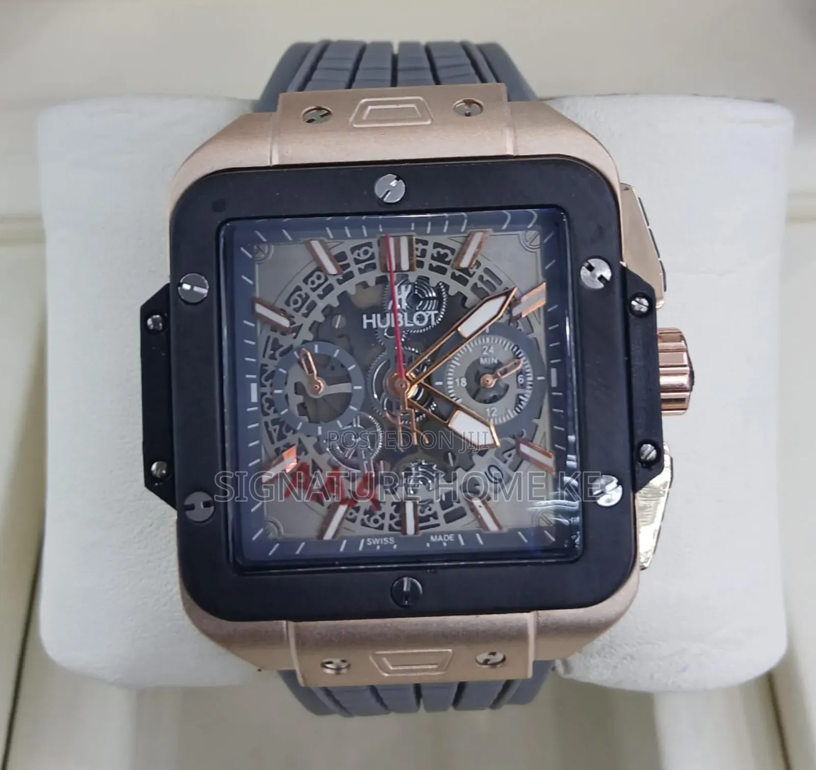 Hublot Rubber Strap Watch