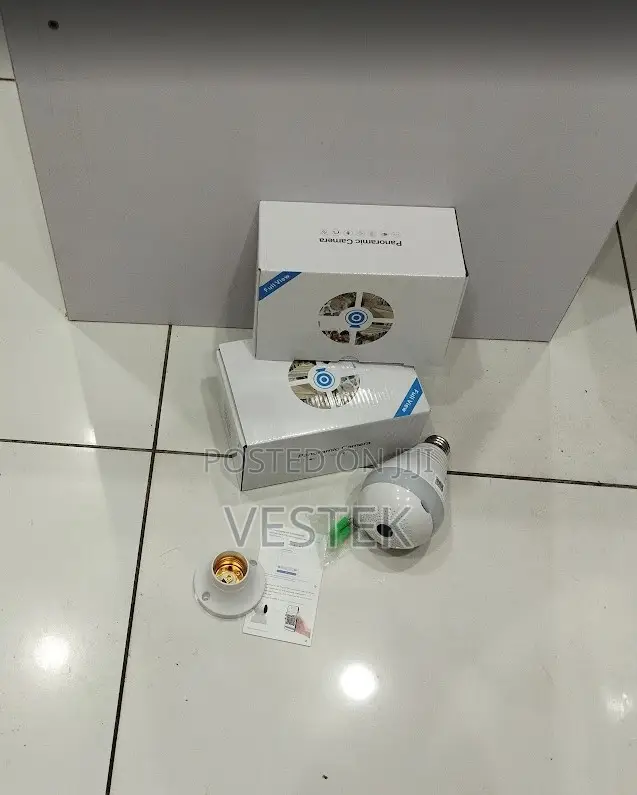 Panaromic V380 Bulb Camera 1080p 2mp Smart Home Wifi Cam