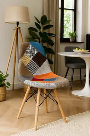 Patchwork Eames Chair - main view