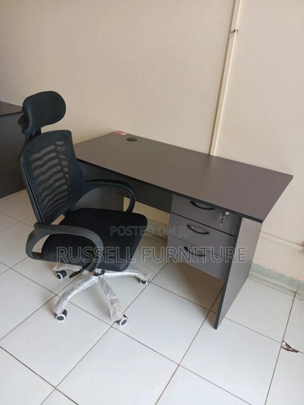 Executive Home Office,(Study Table and Headrest Chair)