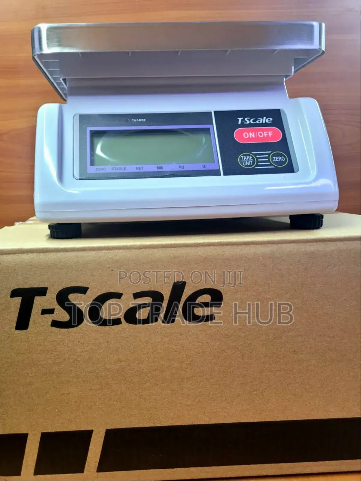 T-Scale Digital Scale 25kg Max Capacity Tare Construction