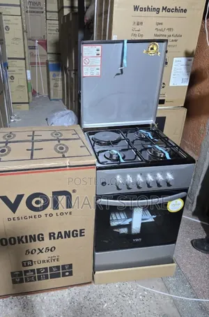 Von 50x50 3+1 Standing Cooker -Gas and Electric Combo