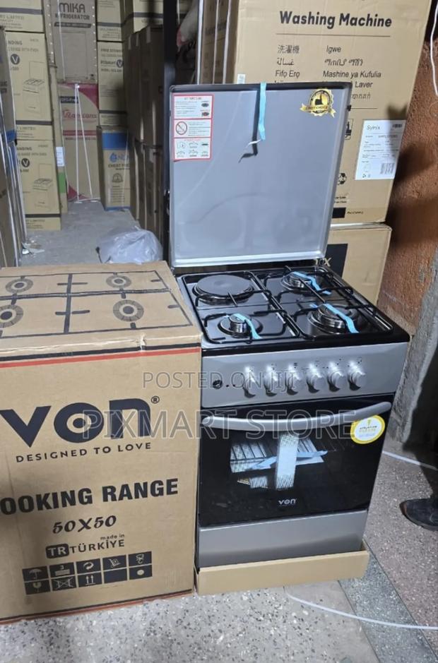 Von 50x50 3+1 Standing Cooker -Gas and Electric Combo