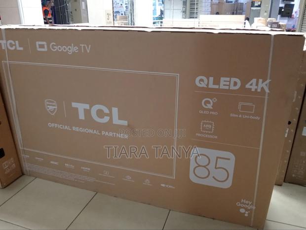 TCL 85" Qled Pro Smart Frameless Google Tv Bluetooth 85c655 - main view