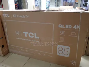 TCL 85" Qled Pro Smart Frameless Google Tv Bluetooth 85c655