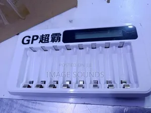 Gp Aa Batteries Charger for 8 Batteries
