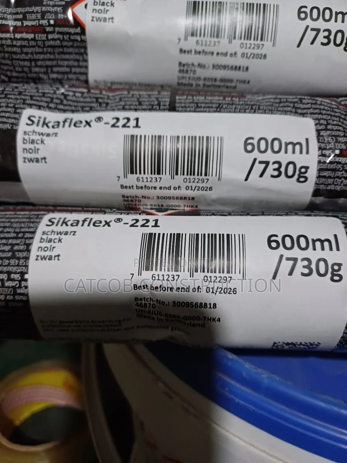 Sika Flex 221 Black