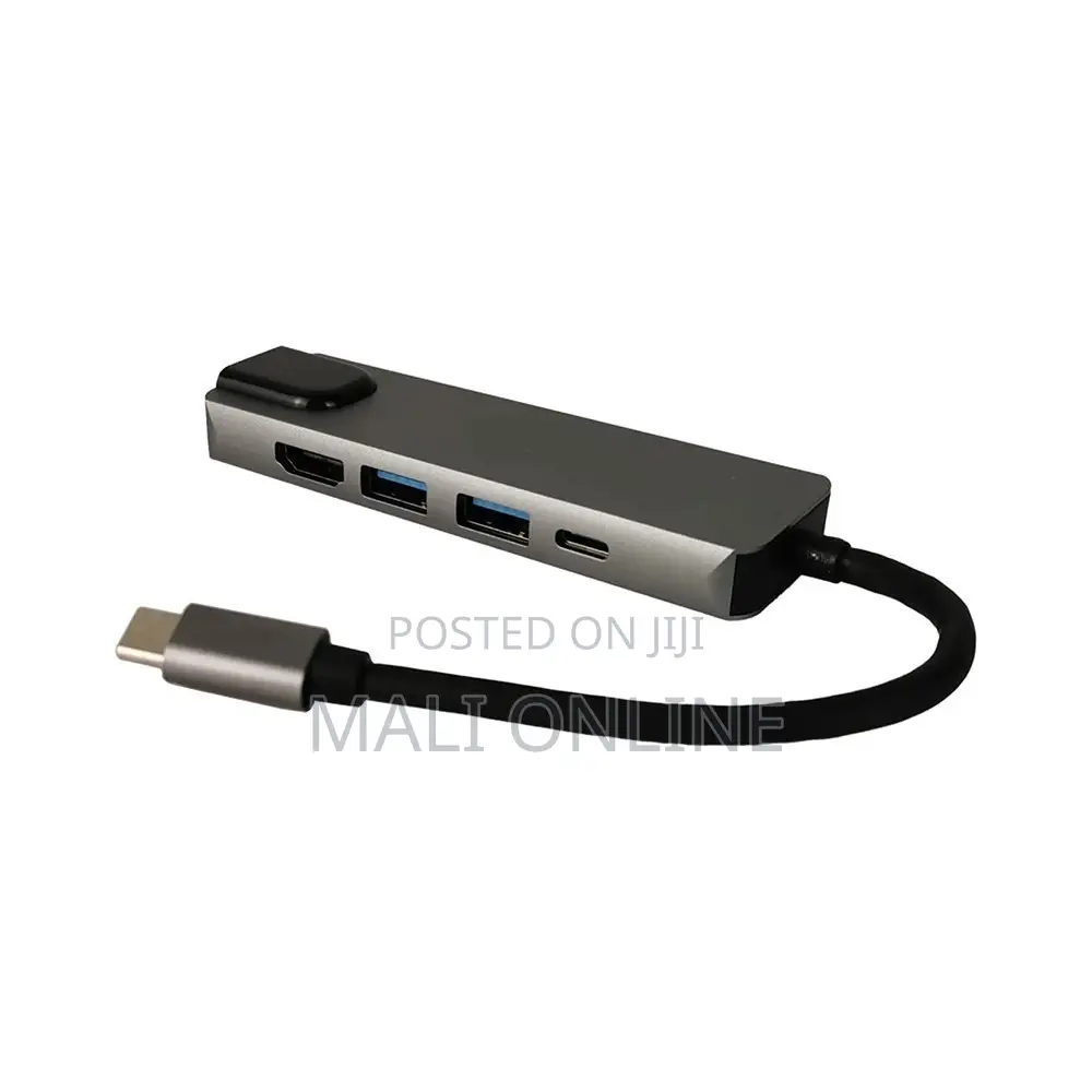 5-in-1 Usb Type-c Hub Adapter
