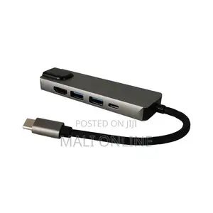5-in-1 Usb Type-c Hub Adapter