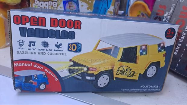 Open Door Vehicle
