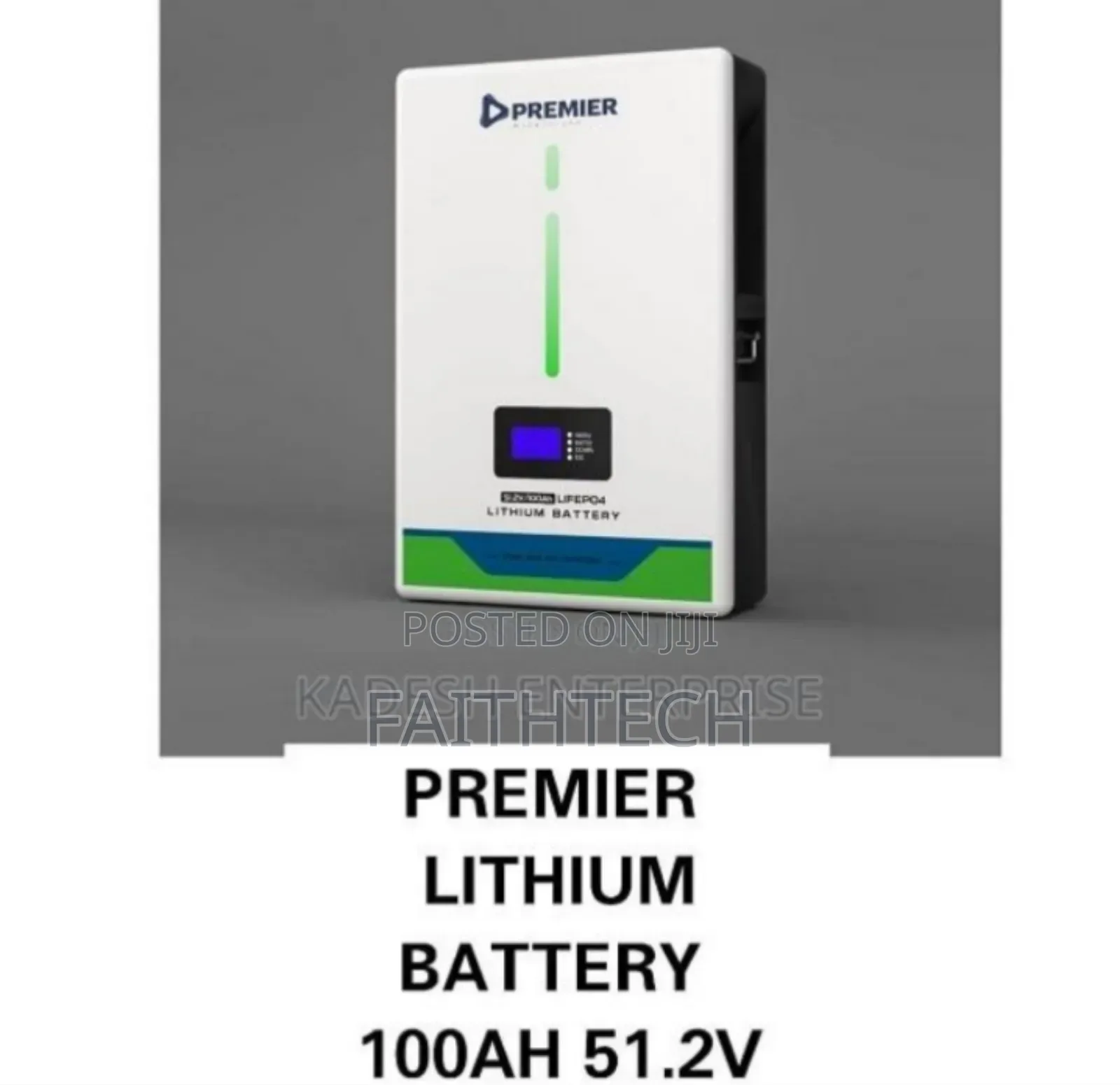 Premier Lithium Battery 100ah 51.2v