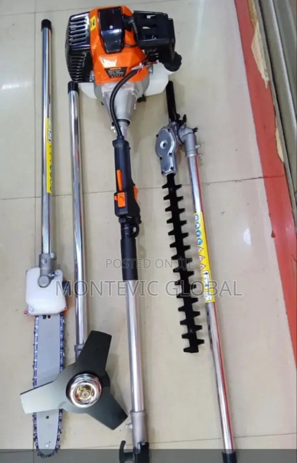 Dera 4 in 1 Brush Cutter With Hedge Trimmer