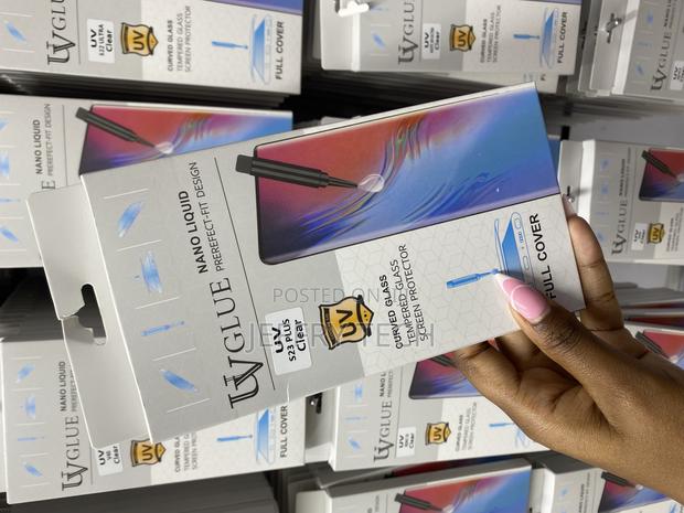 Skinomi Samsung Galaxy S23 Plus Uv Tempered Glass Protecctor - thumbnail 2