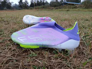 Adidas F50 Rush Purple Laceless Football Boots