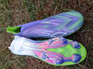 Adidas F50 Rush Purple Laceless Football Boots