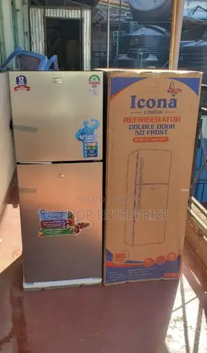 Icona 196 Litres Double Door Refrigerator With Handle