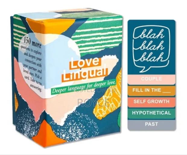 Love Lingual Card Game - main view