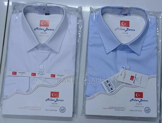 White and Skyblue Official Shirts - main view