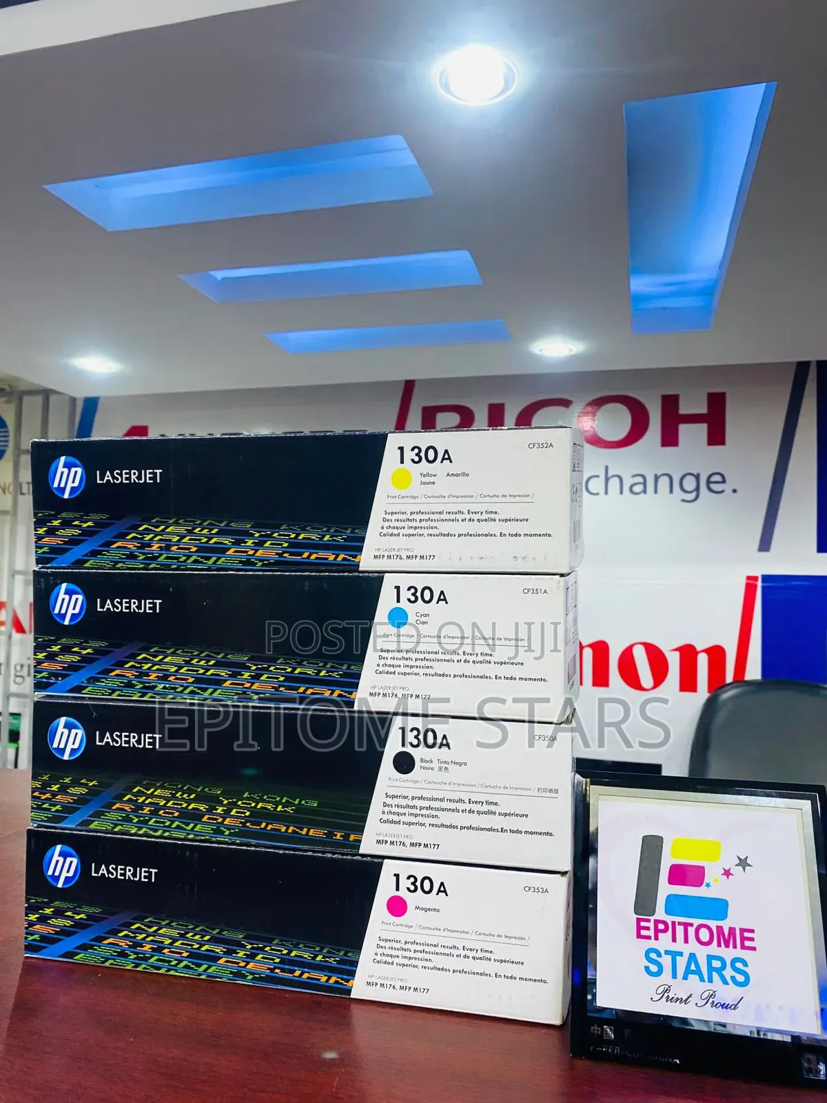 Hp Color Laserjet Pro Mfp M176n Toner Hp130a(Cf350a)