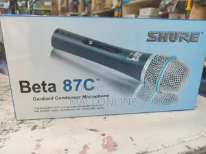 Shure Beta 87c Cardioid Condenser Microphone