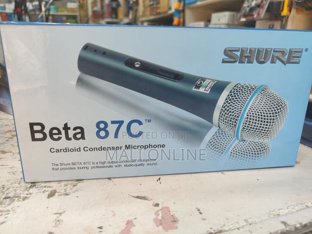 Shure Beta 87c Cardioid Condenser Microphone - main view