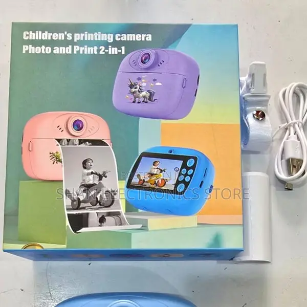 Am300 Children Printing Camera Photo and Print 2 in 1