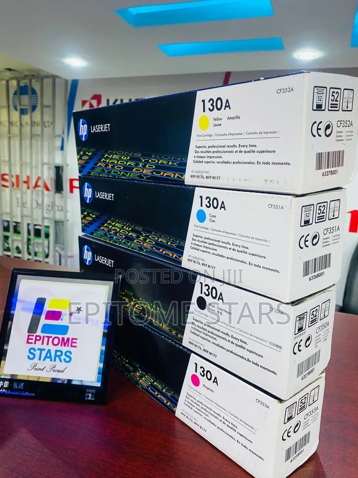 Hp Color Laserjet Pro Mfp M177gw Toner Hp130a(Cf351a)